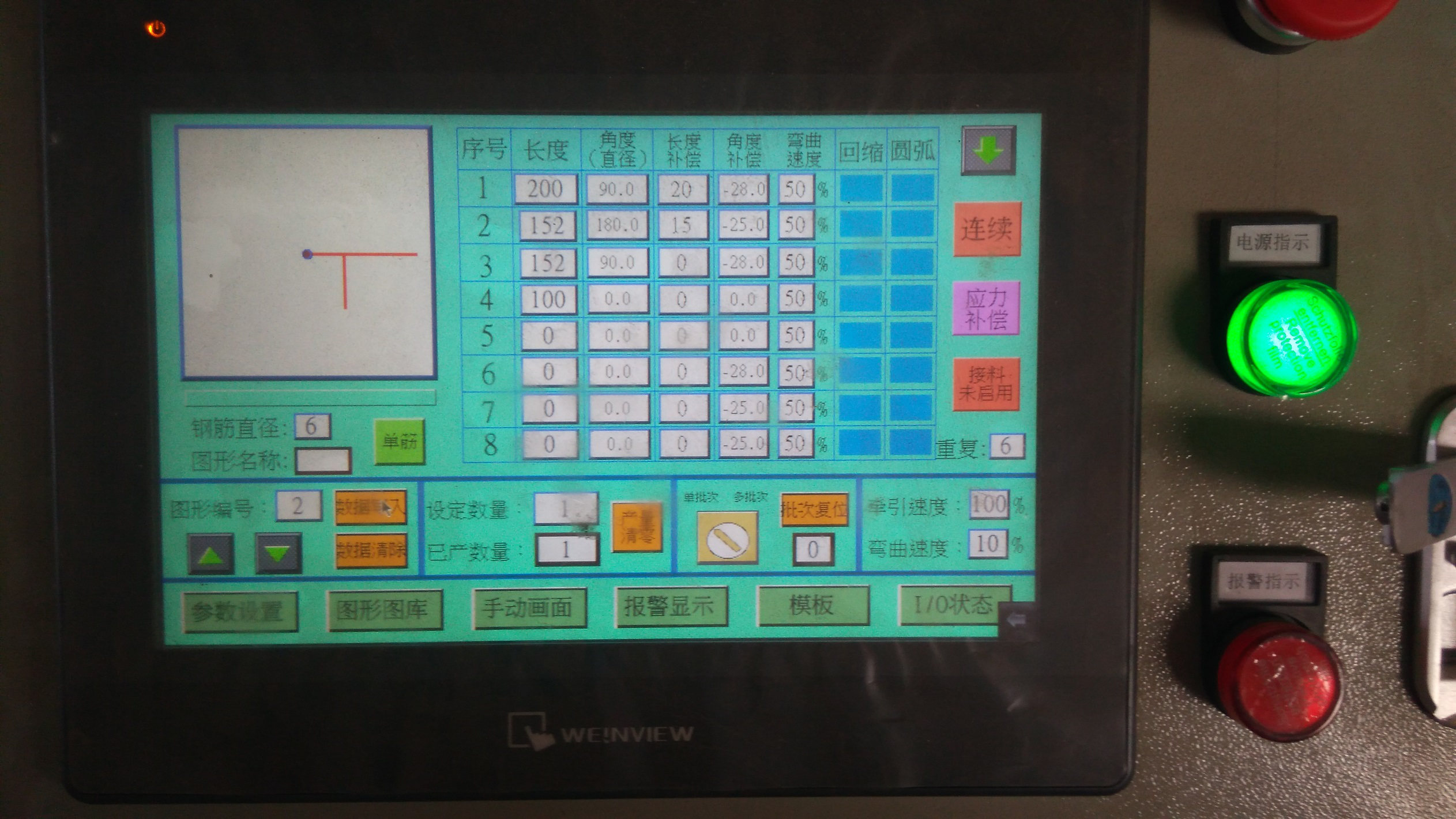 Piegatrice a filo CNC